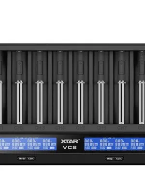Akumuliatorių XTAR VC8 Li-Ion/NiMh 18650/26650 USB-C