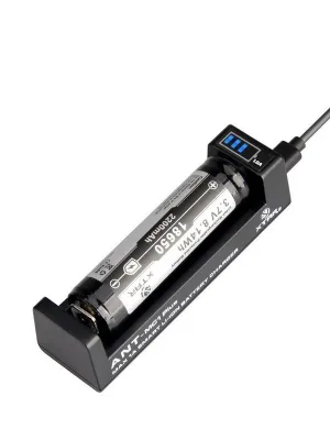 Akumuliatorių įkroviklis XTAR XTAR MC1-C PLUS ANT Li-Ion 18650/26650 micro USB