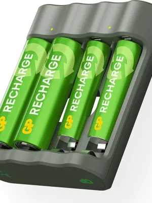 Įkroviklis GP Recharge B441, 2x2100mAh+2x800mAh