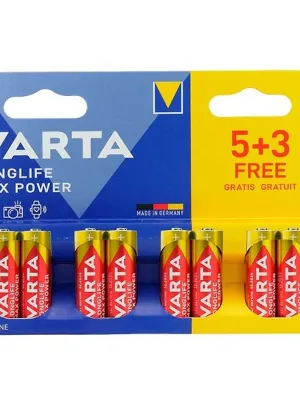 Varta Longlife Max Power 4706 LR6 (AA) 5+3