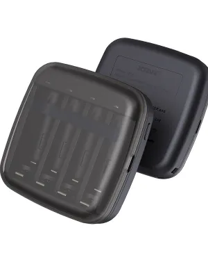 Akumuliatorių įkroviklis XTAR BC4 Li-Ion/NiMh AA/AAA USB-C
