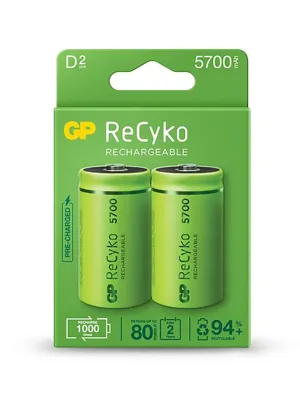 Akum. GP ReCyko NiMH  D 5700mAh EB2