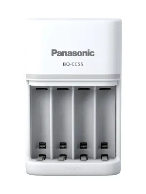 Baterijų įkroviklis Panasonic Panasonic BQ-CC55 4xAA/AAA
