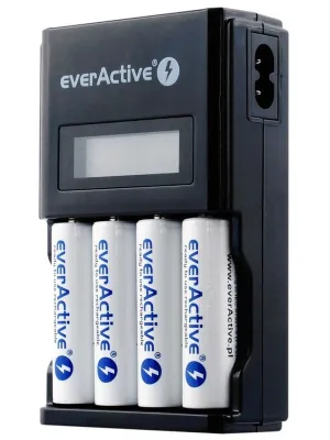 Akumuliatorių  įkroviklis NC-450 everActive Ni-Mh 4 kanalų