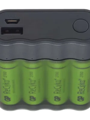Baterijų įkroviklis GP AA 4  2600 mAh