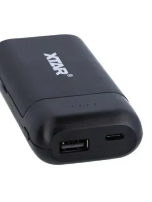 Akumuliatorių įkroviklis XTAR PB2C Li-Ion 18650 USB su nešiojamo įkroviklio ("powerbank") funkcija