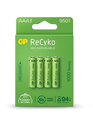 Akum. GP ReCyko NiMH  AAA 950 mAh EB4