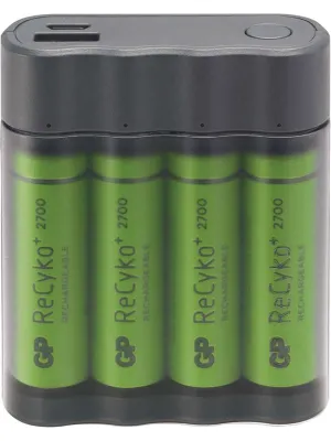 Baterijų įkroviklis GP AA 4  2600 mAh