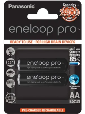 Akum. Eneloop Pro HR6 2500 mAh (AA)