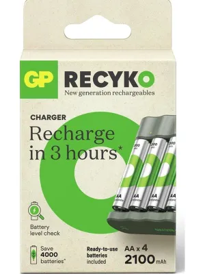Įkroviklis GP ReCyko B441 4xAA 2100 mAh