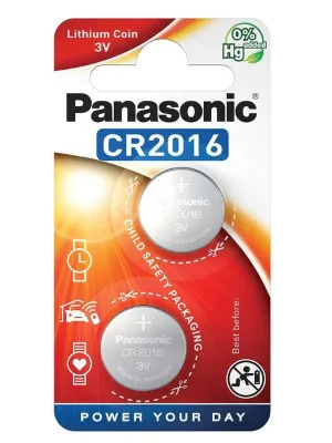 Rinkinys Panasonic CR2032, CR2025, CR2016