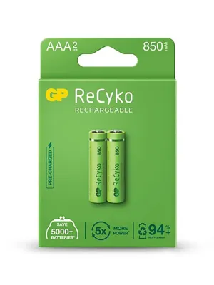 Akum. GP ReCyko NiMH  AAA 850mAh EB2
