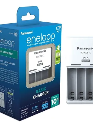 Baterijų įkroviklis Panasonic eneloop BQ-CC51 EKO