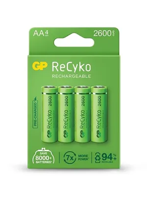 Akum. GP ReCyko NiMH  AA 2600mAh EB4