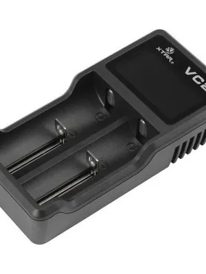 Akumuliatorių įkroviklis XTAR VC2 Li-Ion 10440-26650 USB