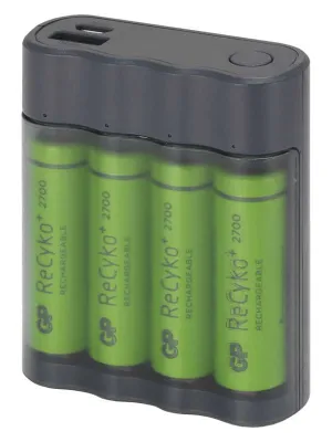 Baterijų įkroviklis GP AA 4  2600 mAh