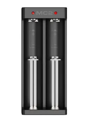 Įkroviklis XTAR MC2 Li-Ion 18650-26650 USB-C