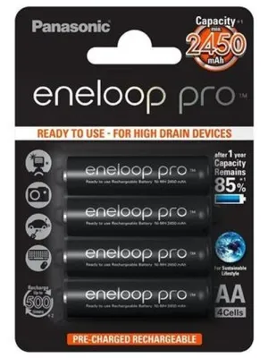 Akum. Eneloop Pro HR6 2500 mAh (AA)