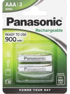 Akum. Panasonic Ready to Use HR03 900 mAh (AAA)