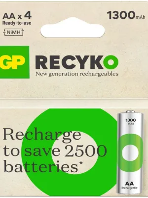 Akum. GP ReCyko NiMH  AA 1300mAh EB4