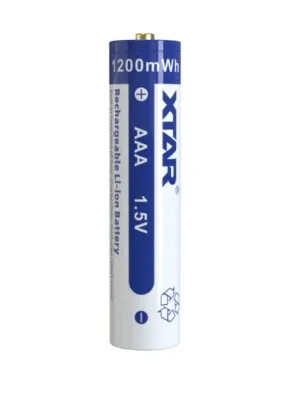 Akum. XTAR AAA Li-ion 1.5V 1200 mWh (680 mAh)