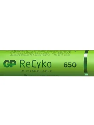 Akum. GP ReCyko NiMH  AAA 650mAh EB2