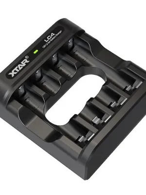 Akumuliatorių įkroviklis LC4 Li-Ion 1.5A AA/AAA USB-C LED