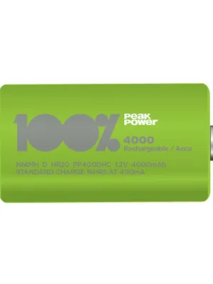 Akum. NiMH  D HR20 PP400DHC