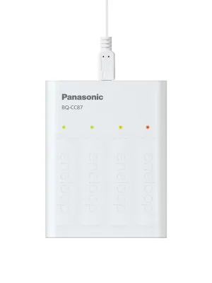 Baterijų įkroviklis Panasonic BQ-CC87 4xAA/AAA