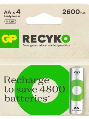 Akum. GP ReCyko NiMH AA 2600mAh EB4