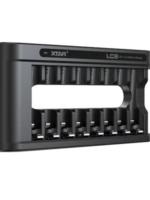 Akumuliatorių įkroviklis XTAR LC8 Li-Ion 1.5A AA/AAA USB-C