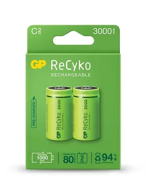 Akum. GP ReCyko NiMH  C 3000mAh EB2