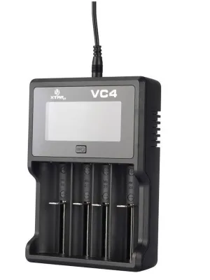 Akumuliatorių įkroviklis XTAR VC4 Li-Ion/NiMh 18650/32650 USB