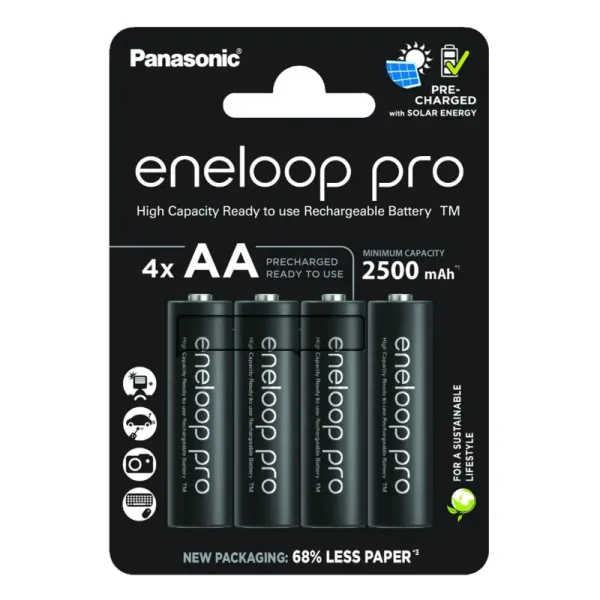 Akum. eneloop pro HR6 AA 2500 mAh 4BE