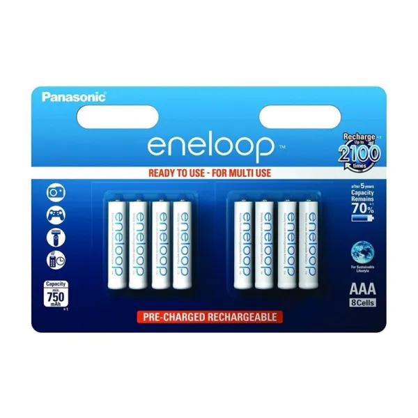 Akum. eneloop HR03 AAA 750 mAh 8BE