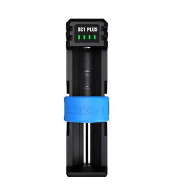Akumuliatorių įkroviklis  XTAR SC1 PLUS Li-Ion-NiMh 18650/26650 3A USB-C su nešiojamo įkroviklio ("powerbank") funkcija