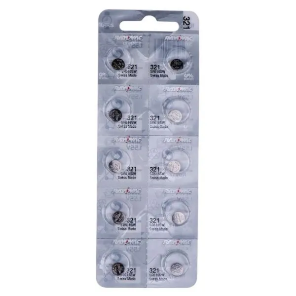 Produktas RAYOVAC 321 (SR65) -C10 Paveikslėlis