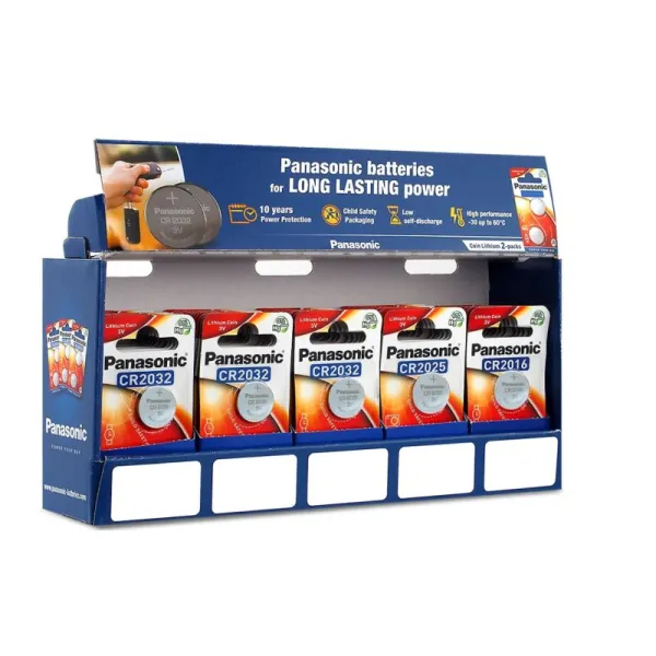 Rinkinys Panasonic CR2032, CR2025, CR2016