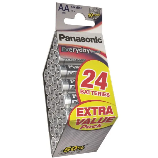 Produktas Panasonic Everyday LR6 (AA) Paveikslėlis
