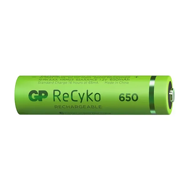 Produktas Akum. GP ReCyko NiMH  AAA 650mAh EB4 Paveikslėlis