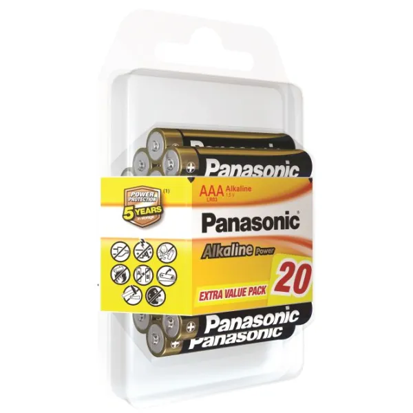 Produktas Panasonic Alkaline LR03 (AAA) Paveikslėlis