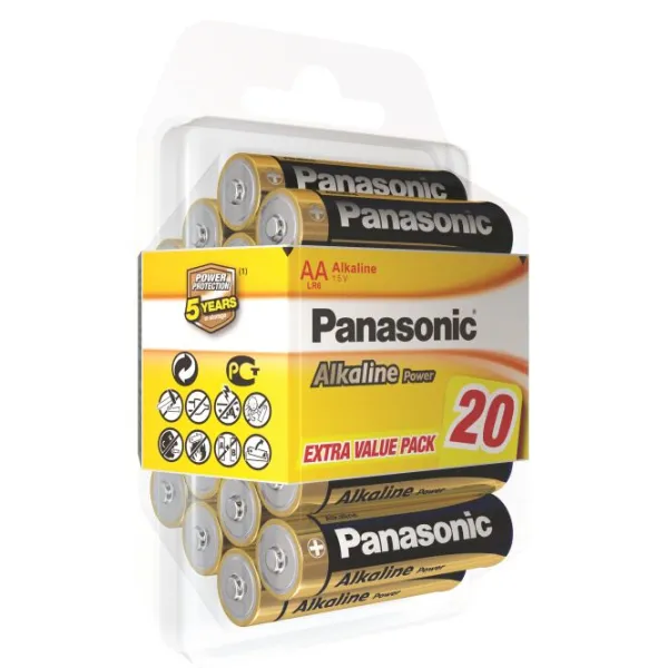 Produktas Panasonic Alkaline LR6 (AA) Paveikslėlis