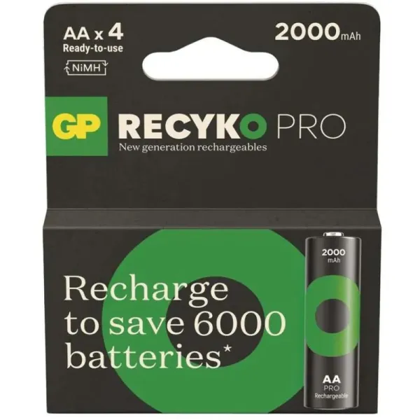 Akum. GP ReCyko PRO NiMH  AA 2000mAh EB4