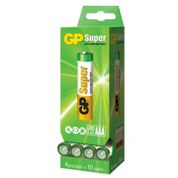 Produktas GP Super LR03 (AAA) Paveikslėlis