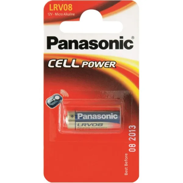 Produktas Panasonic Alkaline LRV08 (12V) Paveikslėlis