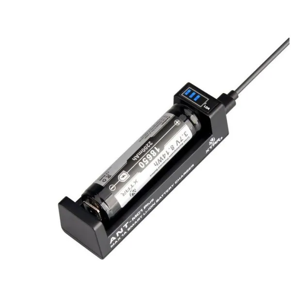 Produktas Akumuliatorių įkroviklis XTAR XTAR MC1-C PLUS ANT Li-Ion 18650/26650 micro USB Paveikslėlis