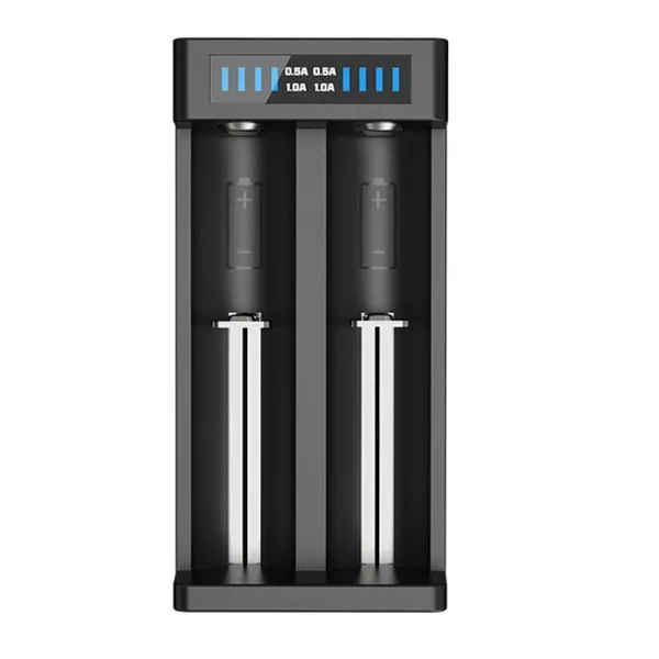 Akumuliatorių įkroviklis XTAR MC2-C PLUS Li-Ion 10440/21700 USB