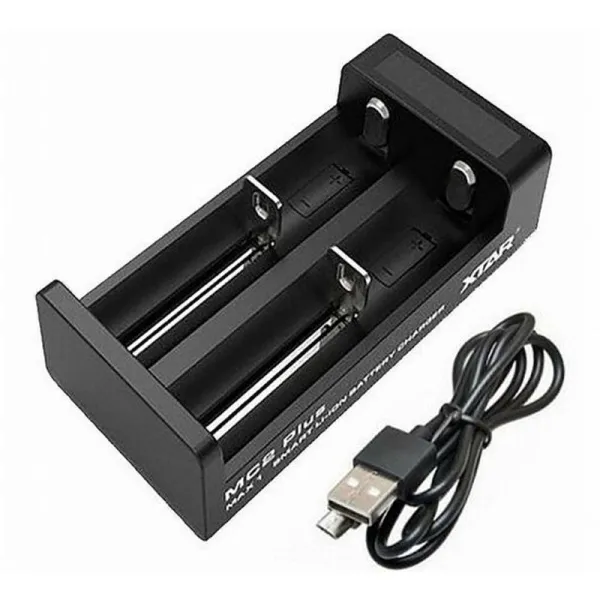 Produktas Akumuliatorių įkroviklis XTAR MC2-C PLUS Li-Ion 10440/21700 USB Paveikslėlis