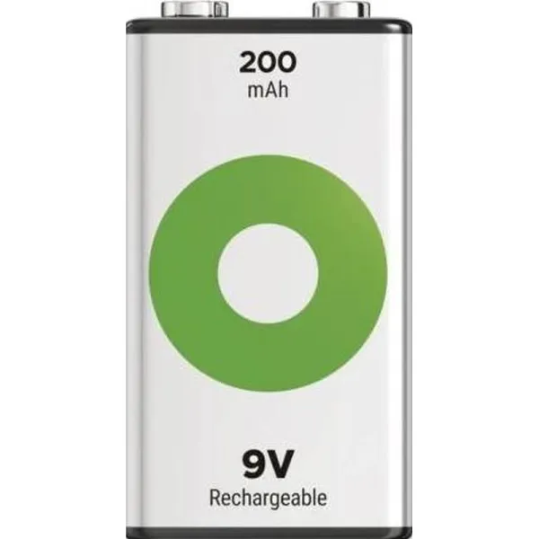 Produktas Akum. GP ReCyko NiMH  9V 200mAh EB1 Paveikslėlis