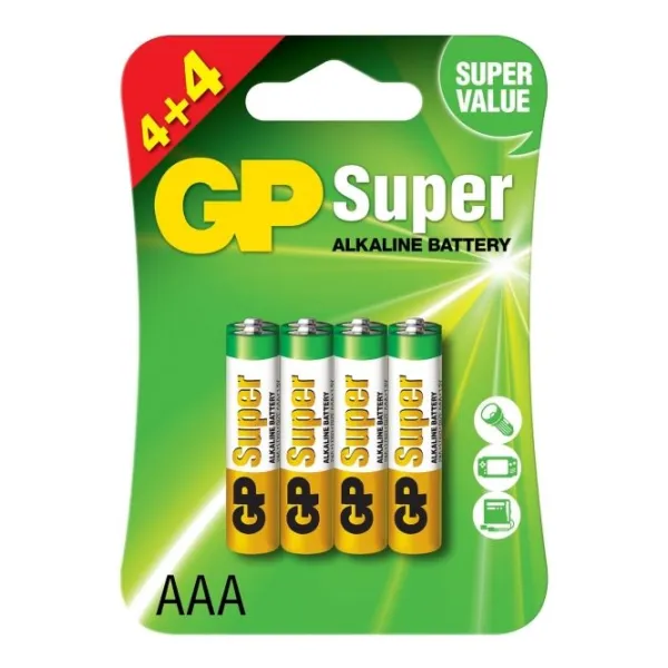 Produktas GP Super LR03 (AAA) Paveikslėlis